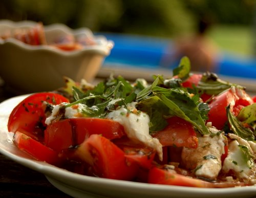 tomato mozzarella salad