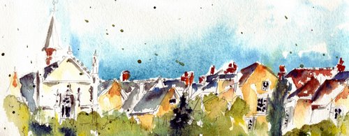 Approaching Montlouis 