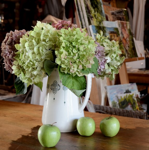 green hydrangeas and apples 04-10-2013 13-46-16 3132x3157