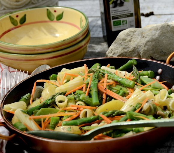 Asparagus and potato salad. 3255x2850