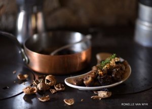 chestnuts, walnuts and prunes