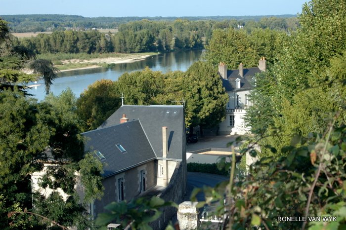 la loire from the top of the hill